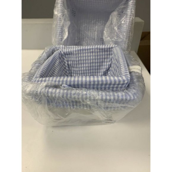 Burton & Burton 3 Pc Baby Boy Nursery Baskets X223 - Picture 5 of 5